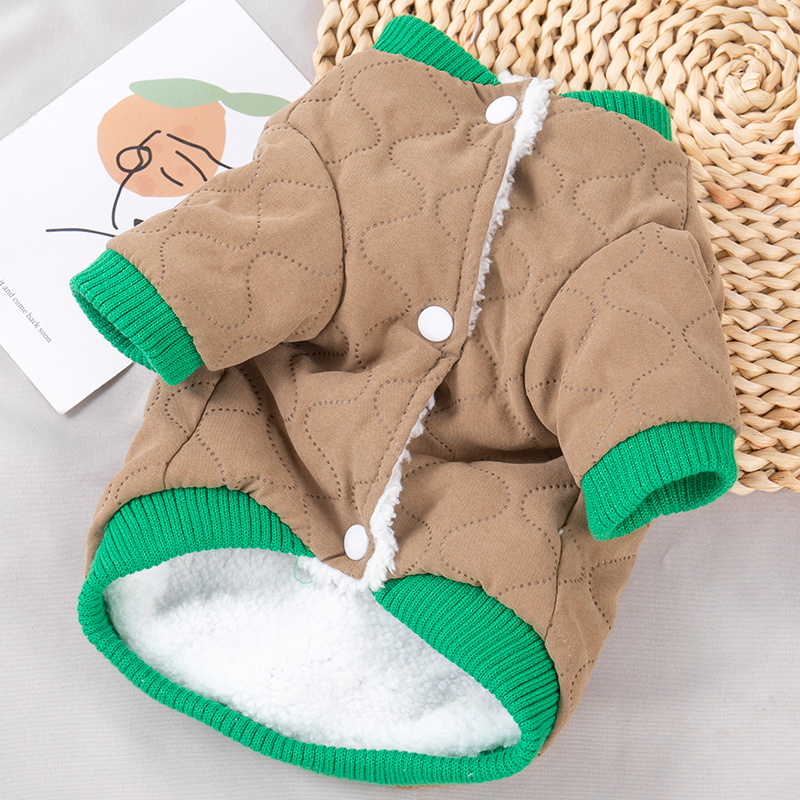 猫咪秋冬新款加厚棉服保暖棉袄