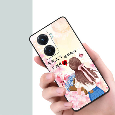 vivoy77手机男款全包防摔女新款V2219A硅胶可爱潮保护镜头简约个