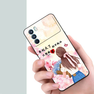 OPPOK9PRO手机壳防摔全包男女款高端磨砂可爱k9pro中国风液态硅胶