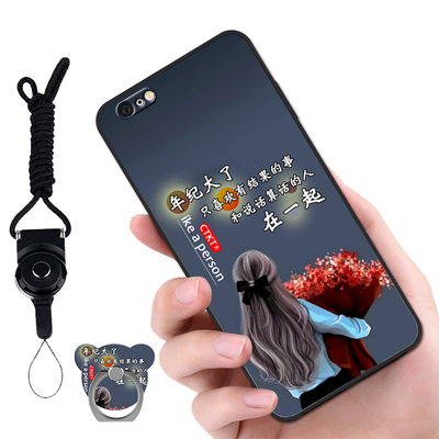 苹果6plus苹果6P手机壳苹果6sP苹果6splus男女新款全包防摔硅胶软