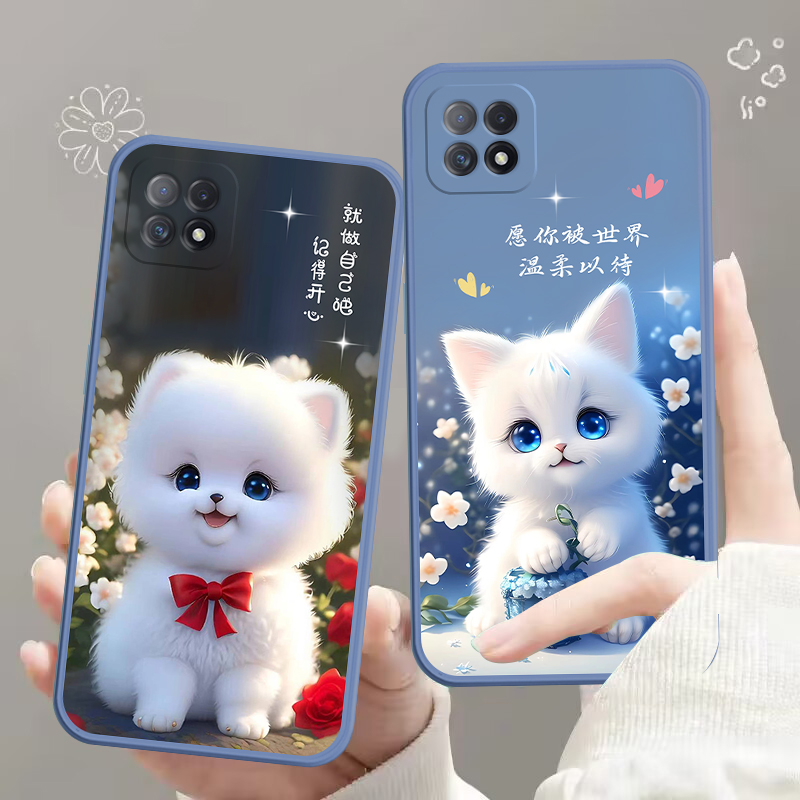 适用pecm20手机壳男女新款全包防摔oppoa53 5G网红磨砂硅胶oppo a53