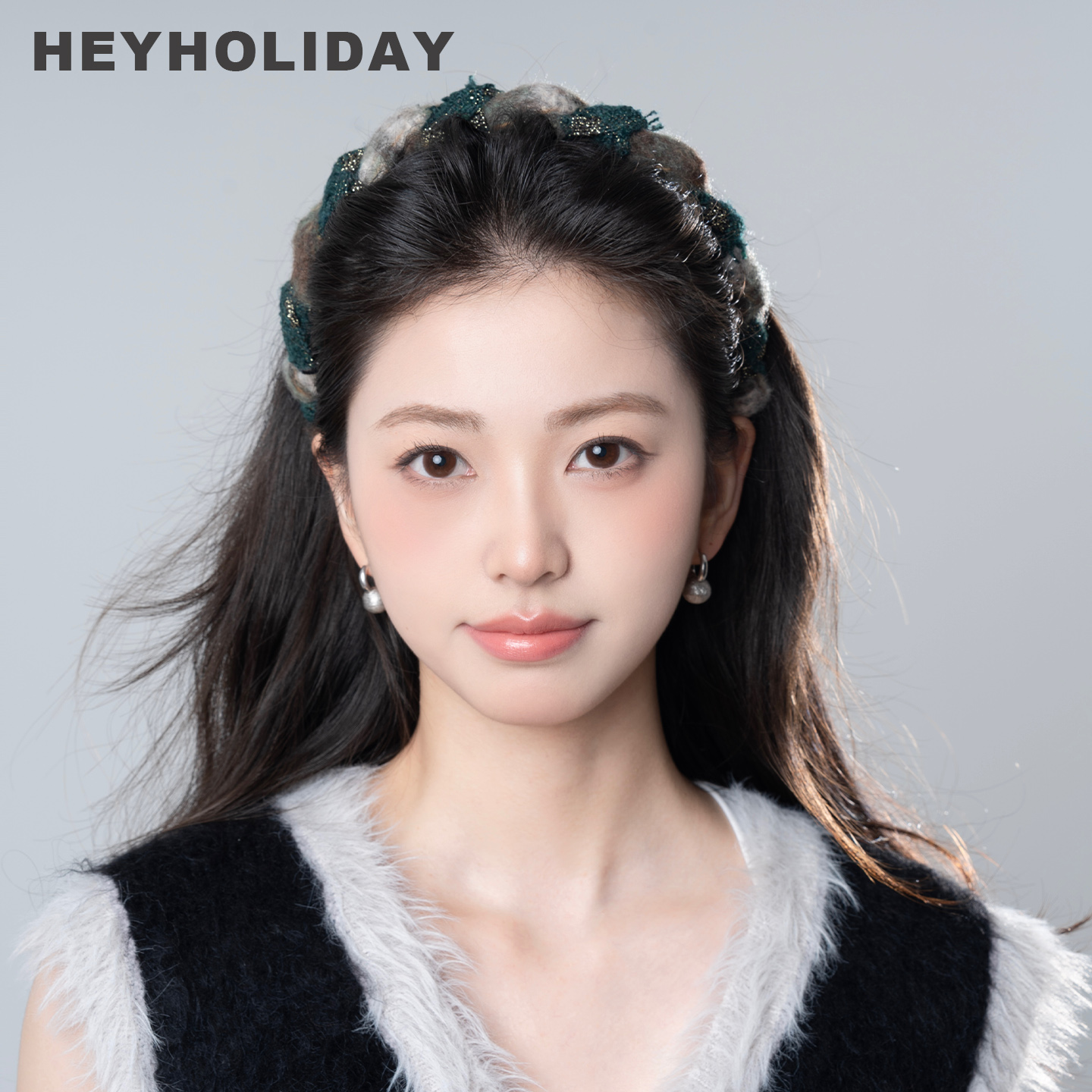 新款秋冬波浪发箍甜美可爱少女发饰简约休闲时尚百搭气质头饰复古