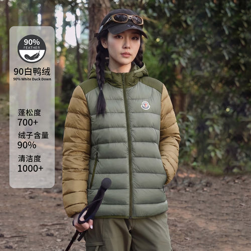 蒙口猫排骨羽绒服男女202