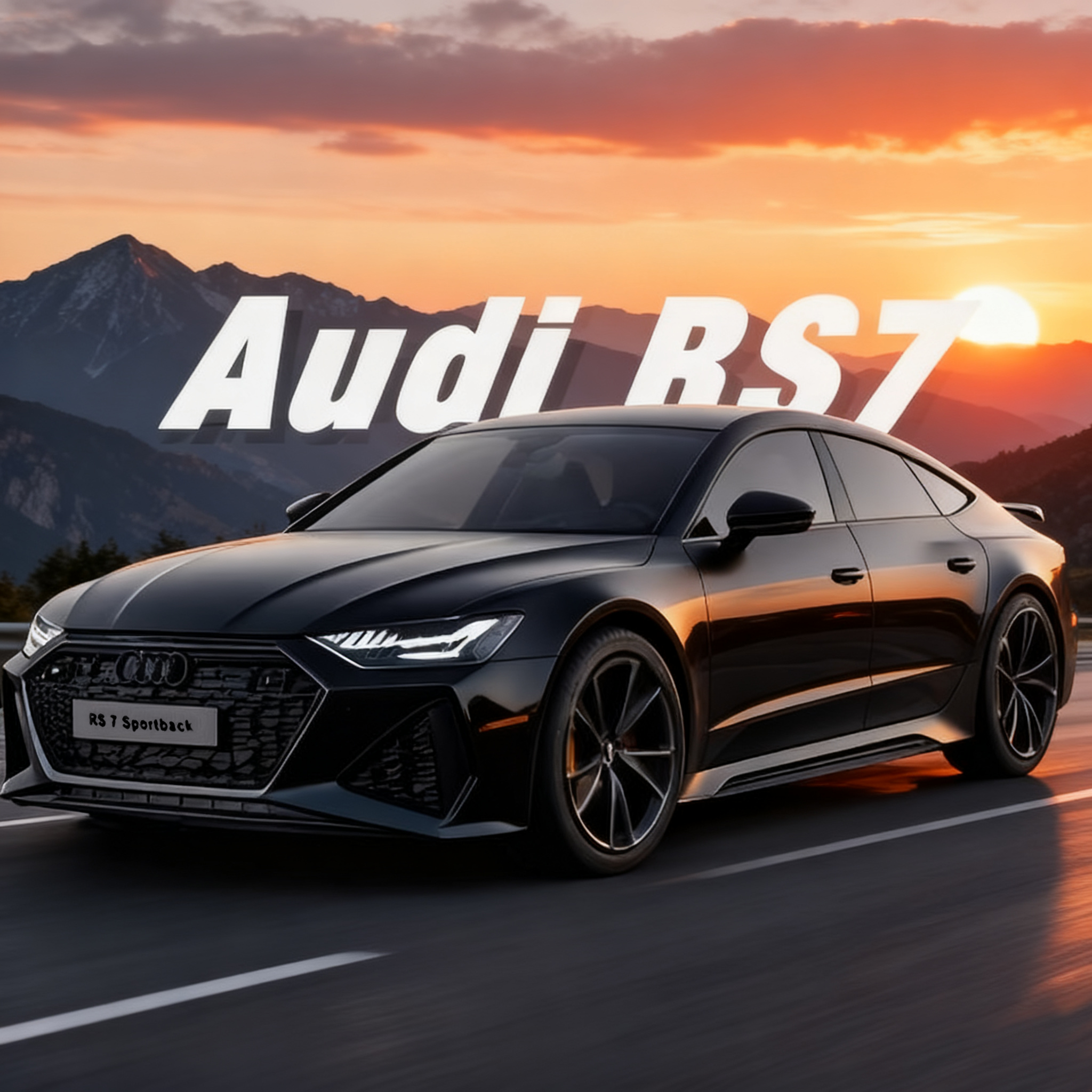 正版118奥迪RS7模型合金遥控车