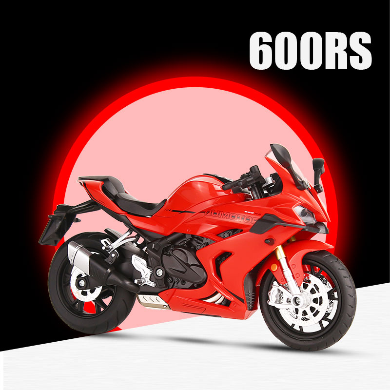 钱江赛600SR合金摩托车模型