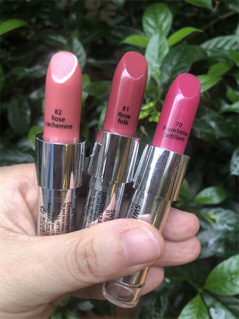 甜蜜之吻 BOURJOIS 滋润持久 易上色 气色好 哑光 带闪滋润口红