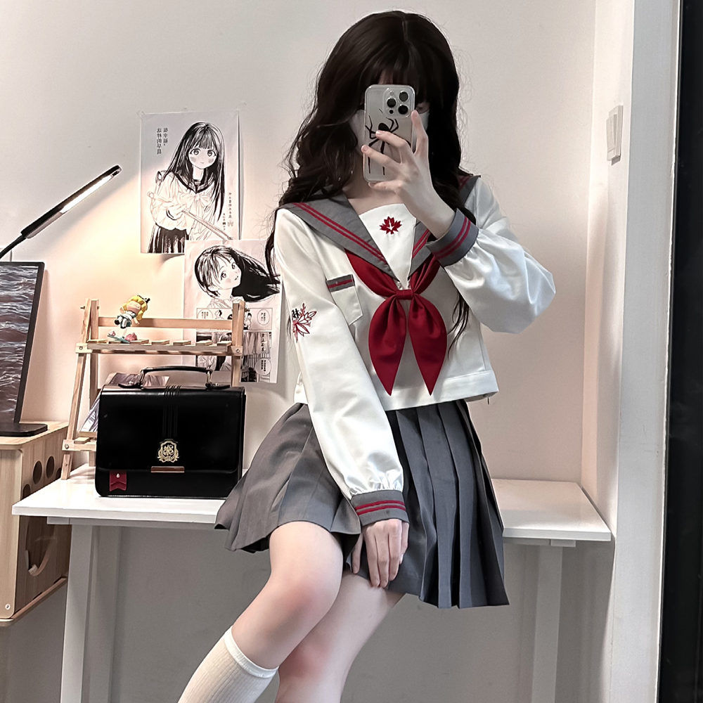 猫腻JK社原创正统刺绣JK社制服