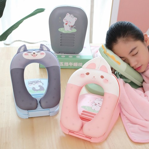 折叠式午睡枕趴睡枕舒适不压手