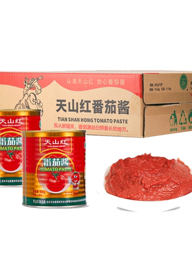 天山红番茄酱850g*12罐整箱装