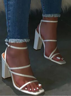 Block Heel Women Shoes Zapatos De Mujer Sandalias De Tacon S