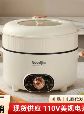 110V electric hot pot electric cooking pot hot pot electric