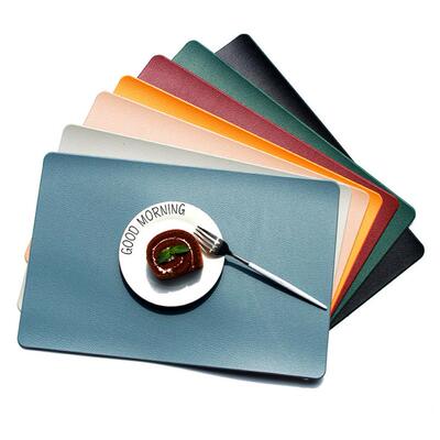 Silicone Waterproof Placemat Table Mat Heat Insulation Anti