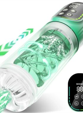 4in1 LCD Automatic Male Masturbator Thrusting Sucking Mastur