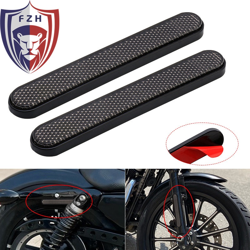 摩托车配件 适用XL883 1200 48改装后挡泥板反光片 反光条一对