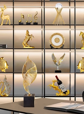 复古家居客厅摆件电视柜酒柜装饰品办公室摆设家居饰品创意工艺品