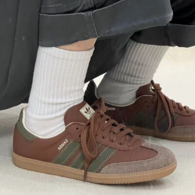 Adidas三叶草SAMBA德训板鞋