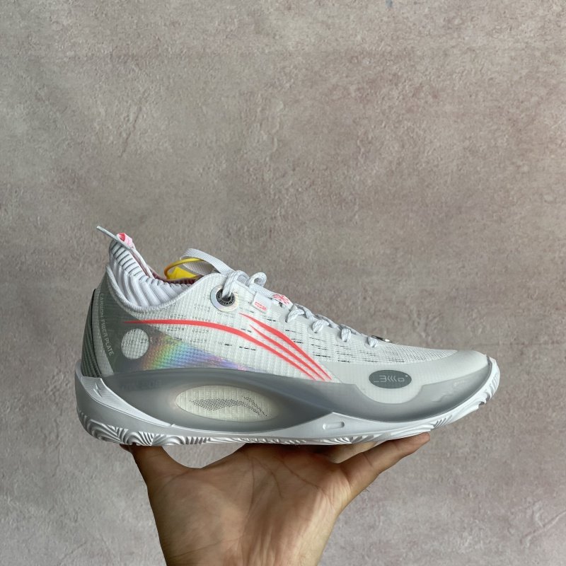 李宁 韦德之道 808 ultra 男子舒适减震实战篮球鞋 ABPS063-4-3