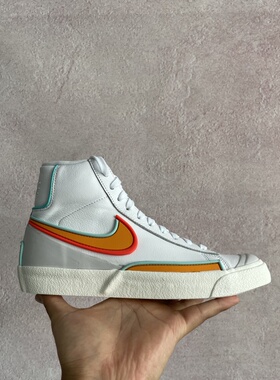 Nike/耐克正品BLAZER MID77女士经典高帮运动休闲板鞋DC1746-100