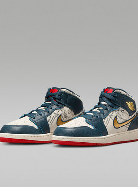 耐克AJ1GS女子大童运动鞋正品