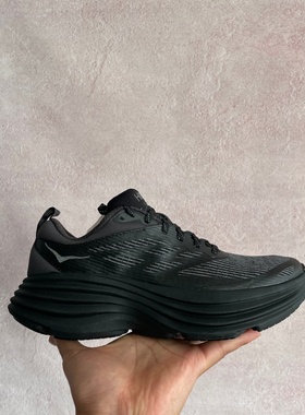HOKA Bondi 8 TS Caged 运动透气减震跑鞋 1155391-BBLC
