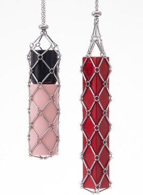 不锈钢便携式口红收纳兜多功能