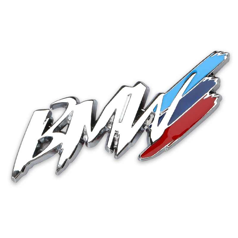 适用于宝马bmw彩色1系3系5系车标