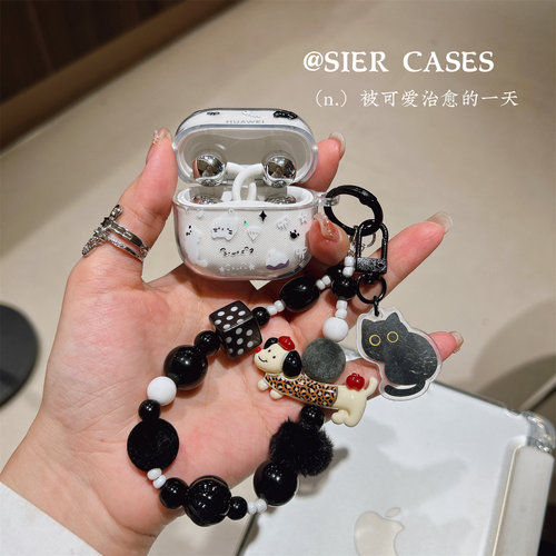 简约轻薄透明耳机保护壳