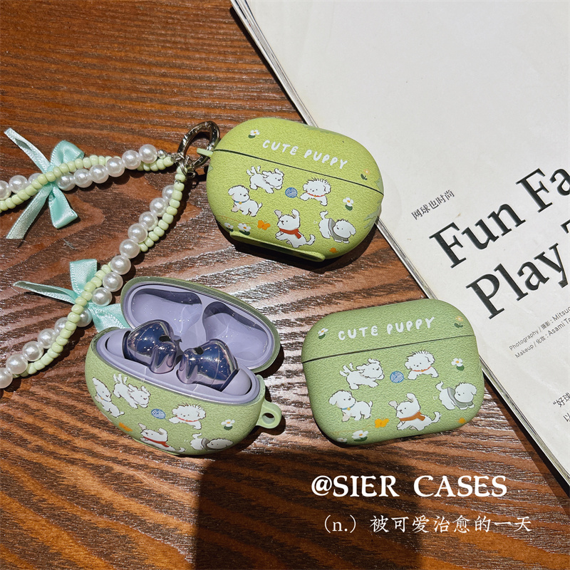 春日新款耳机保护壳绿色