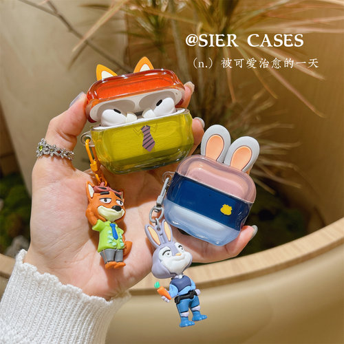 立体卡通可爱耳机保护壳