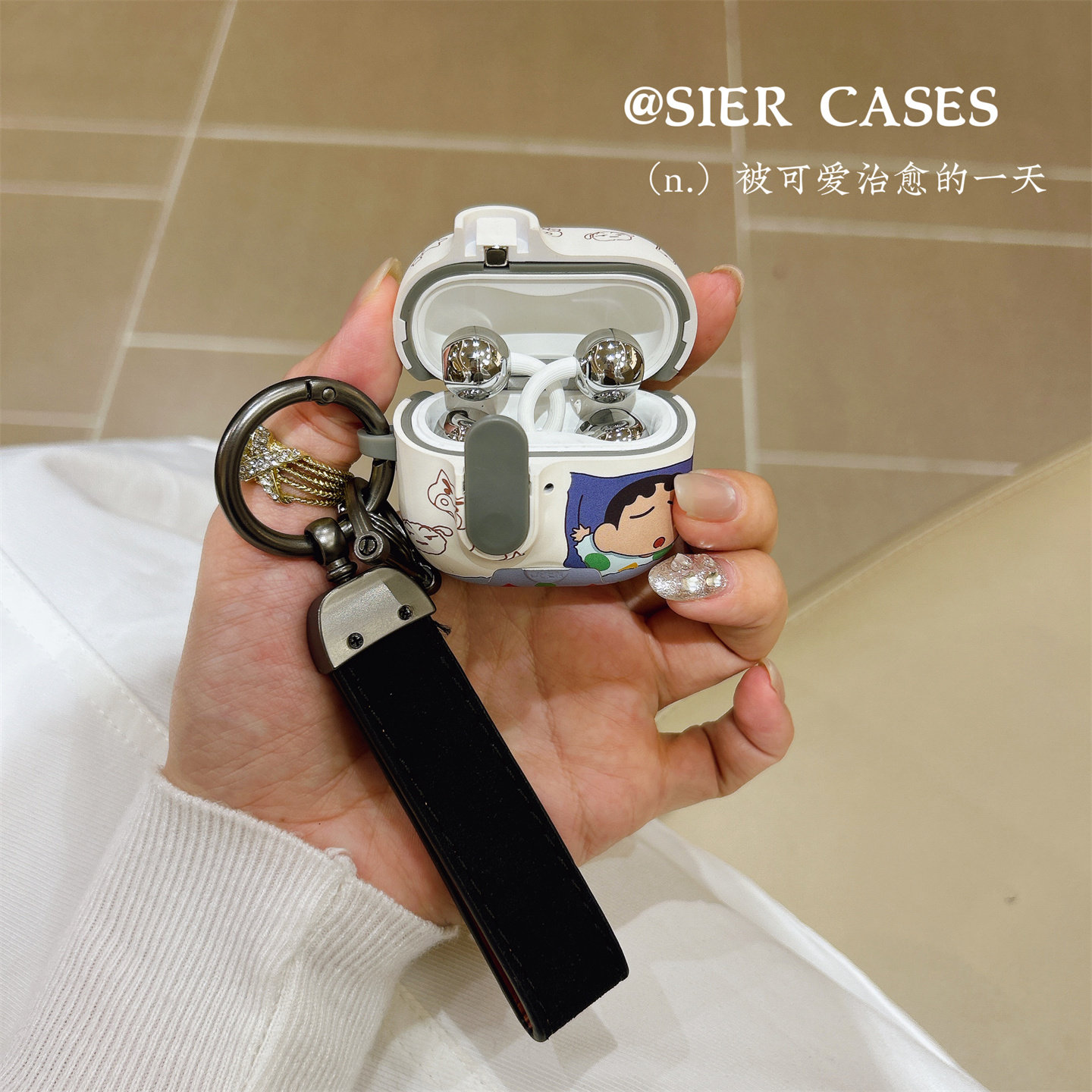 适用于华为Freeclip2耳机保护壳开关弹盖睡觉小新7i防掉盖保护套Freeclip耳夹外壳Pro5磨砂软壳苹果Airpods4