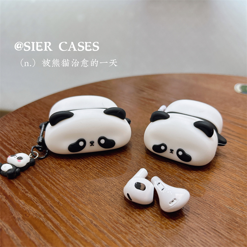 趴趴熊猫Airpods3保护壳