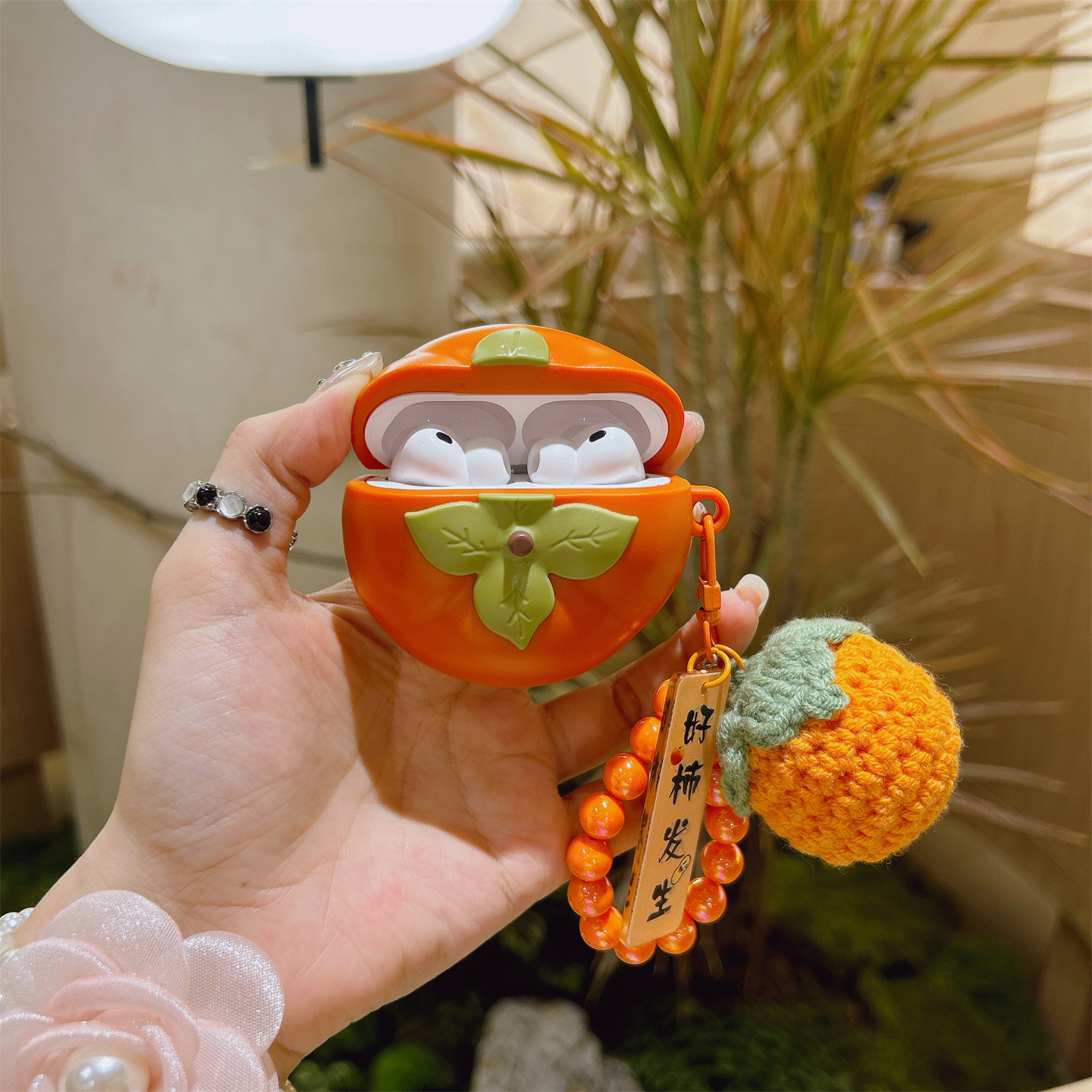 好柿花生苹果Airpodspro三代耳机保护壳适用于iphone4代airpods保护壳硅胶软壳防摔Pro二代创意食物耳机套3代