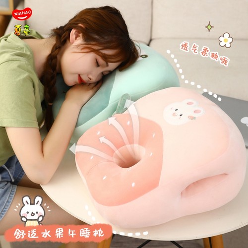 舒适柔软棉填充  中孔设计不闷热