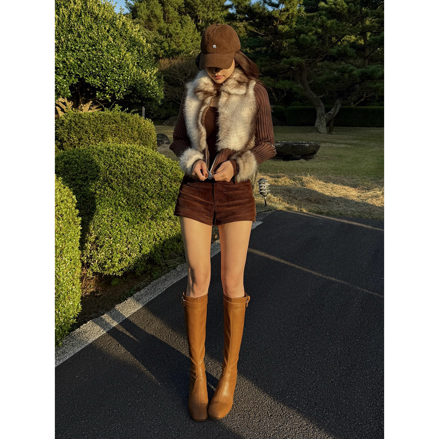 PickRui 睿哥 断货王 m1u金属扣长筒高跟靴显瘦粗跟厚底骑士长靴