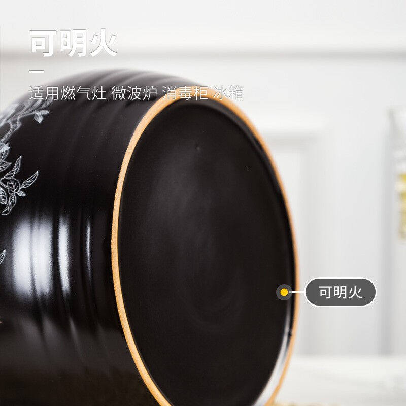 浩雅陶瓷煲4L砂锅耐热煲汤熬药煮粥焖饭养生汤锅大肚煲明火用栀子属于什么档次？