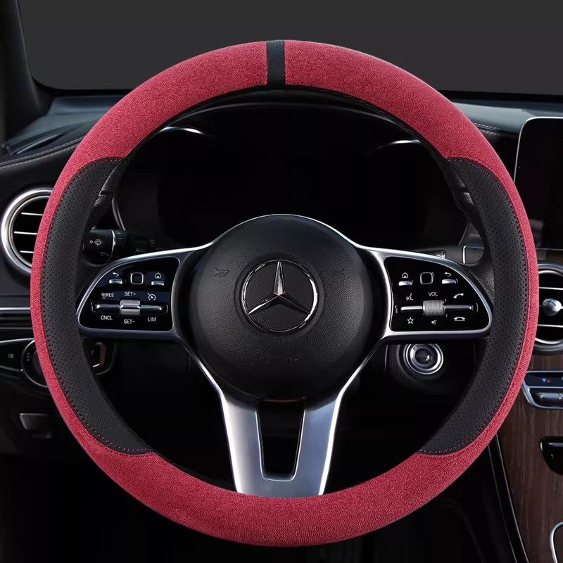 汽车方向盘套冬季毛绒保暖防滑通用汽车把套冬天可爱麂皮绒简约,汽车用品/电子/清洗/改装,方向盘套,淘宝优惠券,粉丝福利购,淘宝优惠卷