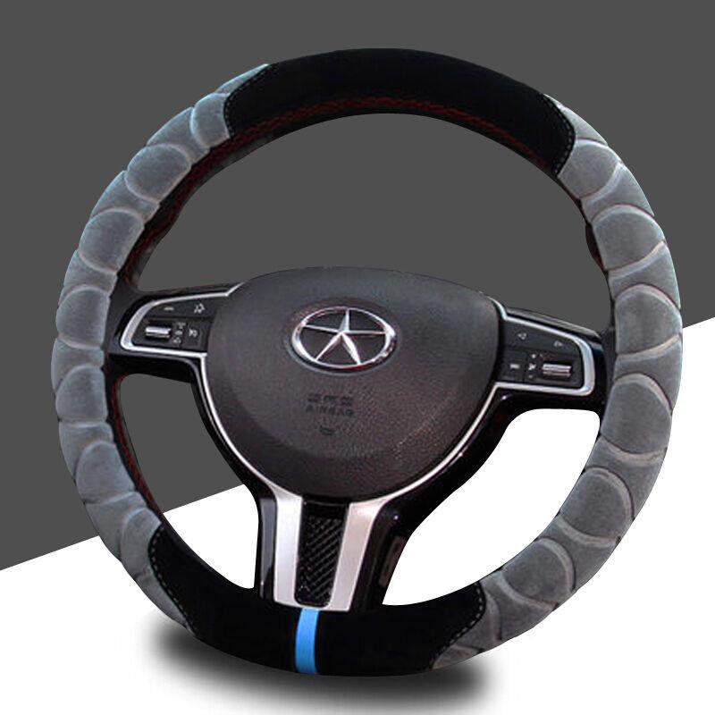 江淮瑞丰S3S5悦悦S2瑞丰商务车M3M4M5冬季长毛绒方向盘套暖把手套