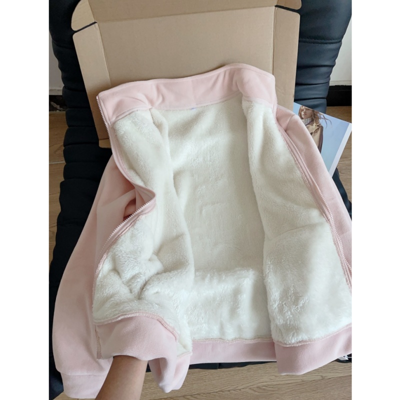 保暖内搭摇粒绒外套女校服神器