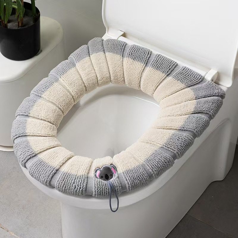 马桶坐垫O型针织马桶垫圈加厚可水洗马桶套坐便套家用卡通马桶圈,家庭/个人清洁工具,马桶套/马桶座圈,淘宝优惠券,粉丝福利购,淘宝优惠卷