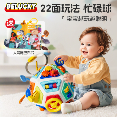 22面体忙碌球益智玩具早教抓握