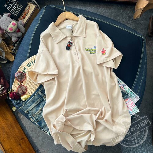 珠地棉连衣裙短袖女2023夏季