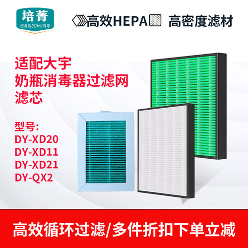 适配大宇大白鲸奶瓶消毒柜过滤网