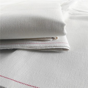 厂家直销涤棉帆布加厚有机硅白色帆布空调软连接纯棉胚布工业帆布