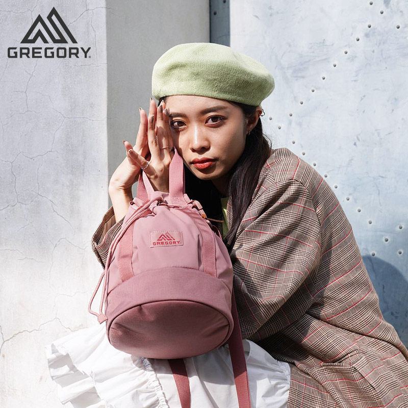 GREGORY格里高利LADYBIRD女两用斜挎包单肩包手提水桶包