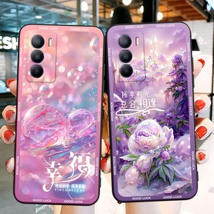 luckrider适用于vivot1手机保护套v2115a梦幻感iqooneo5se防摔外壳v2157a软硅胶vova新品 维沃t1少女心v 潮流