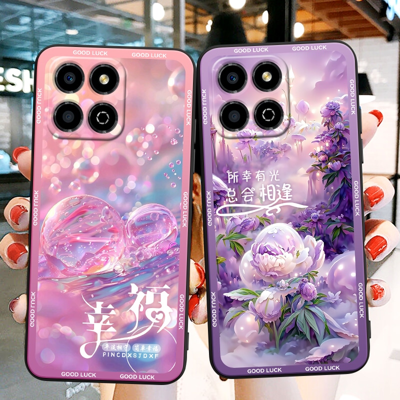 luckrider适用于华为荣耀畅玩30m手机外壳vne-an40优雅女神honor防摔保护套。荣誉畅玩30m软硅胶vnean40超好