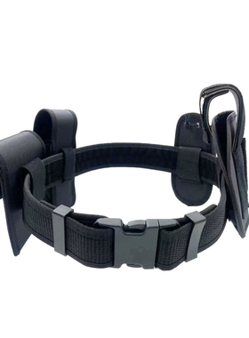 儿童多功能战术CS武装cosplay黑色尼龙编织玩具套演出配饰外腰带