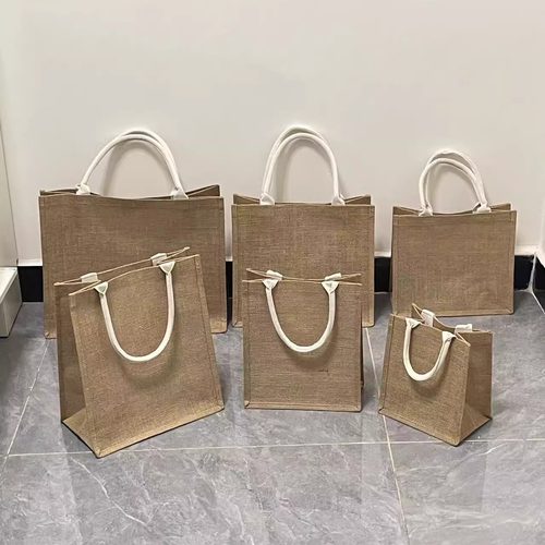 无印麻布袋大容量手提包