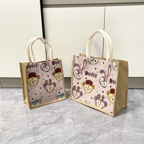 帆布包包女大容量通勤麻布托特包