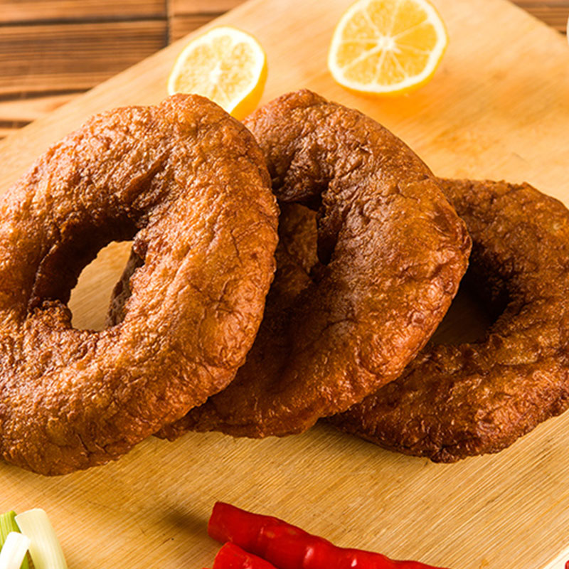 食家巷甘肃油圈圈小吃特产美食荞面甜甜圈油香饼油饼荞面油坨坨